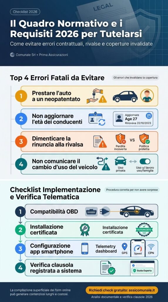 Il quadro normativo e i requisiti 2026 per tutelarsi Il quadro normativo e i requisiti 2026 per tutelarsi